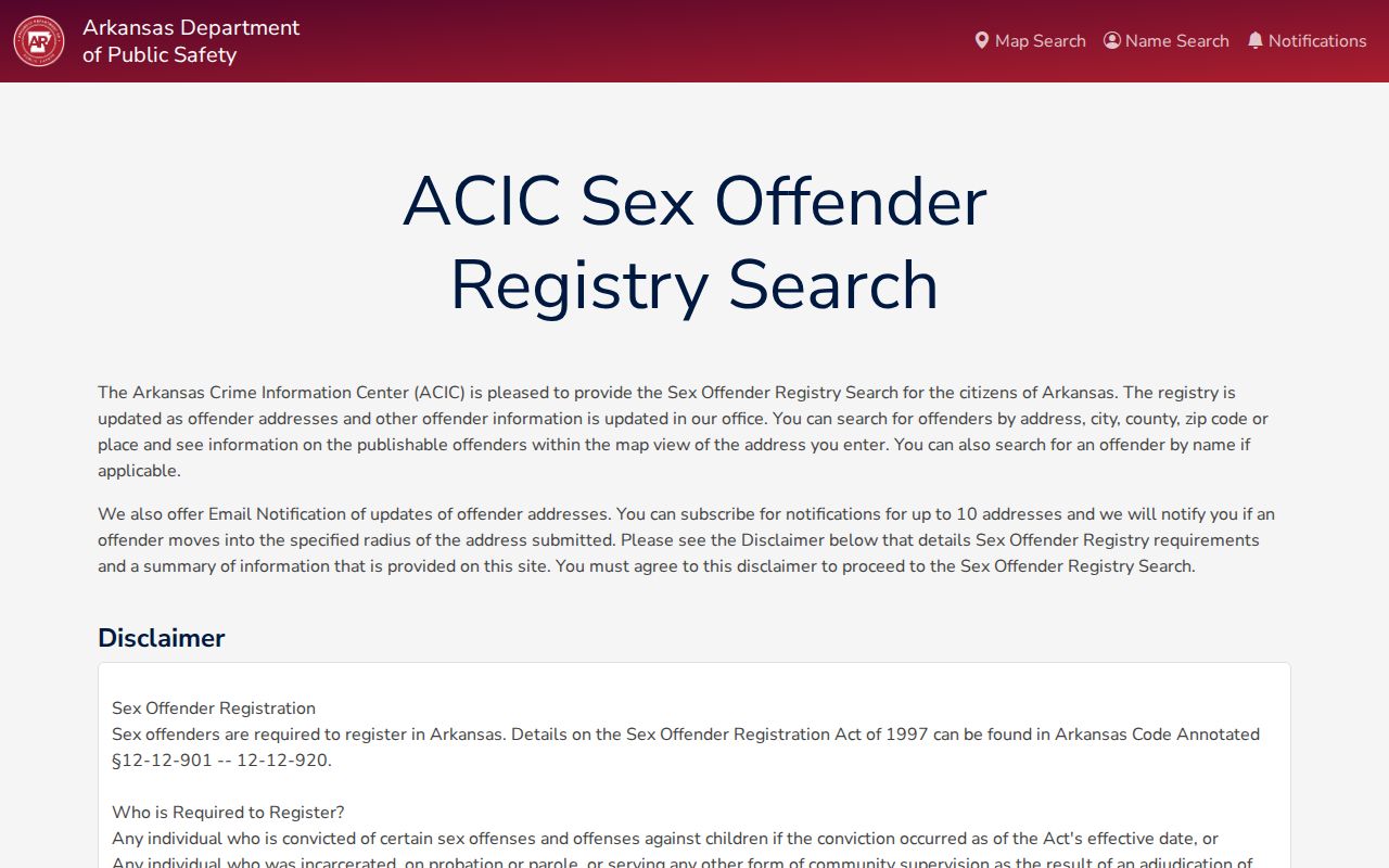 Cabot neighbors reference to the official Arkansas offender registry